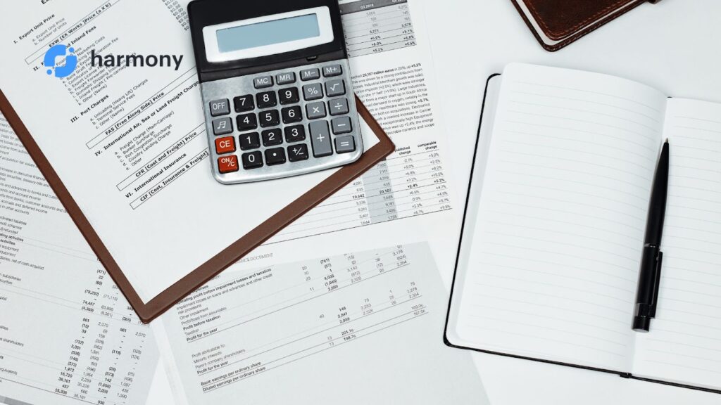laporan laba rugi harmony